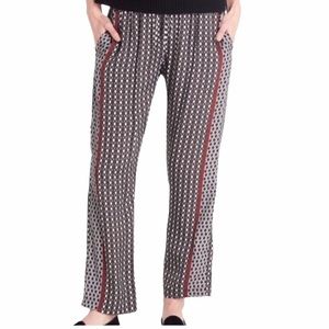 Michael Stars Tie print drawstring pants Small
